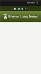 Mobile Screenshot of greenerlivingtoday.com